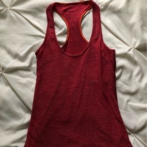 Lululemon Racerback Red Heathered Size 4